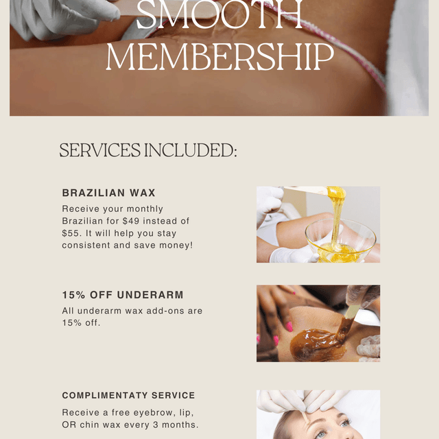 VIP Loyalty Club✨🍾 at The Magic Touch Waxing Studio in Cusseta, AL